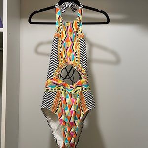Trina Turk cutout bathing suit